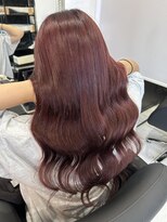 ヘアーデザイン ジェルム(Hair Design germe)&nbsp;ワインレッド　#HIYORI#