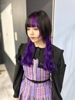 ホワイト 梅田(white)&nbsp;＊紫×ロングウルフデザイン