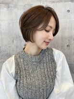 アイスバーグ(eyesburg)&nbsp;20代30代40代大人美人ひし形ショートボブくびれレイヤーアッシュ