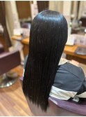 20代30代40代◎大人可愛い小顔ナチュラルストレート黒髪