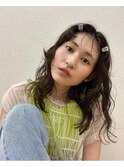 レイヤー/ゆるパーマ/顔周りレイヤー