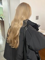 リヴ ウメダ(LIV umeda)&nbsp;ミルクティーベージュ/ブリーチ/ダブルカラー【梅田】