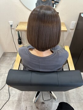 ライフ 忍ケ丘店(Lyfe) 似合わせカットショートボブ_アッシュグレージュ_461