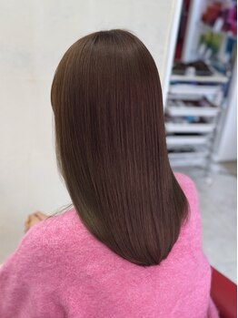 ルーチェ(luce)の写真/ルーチェのトリートメント×縮毛矯正＝美髪矯正しませんか？大人女性のお悩みお任せ下さい！
