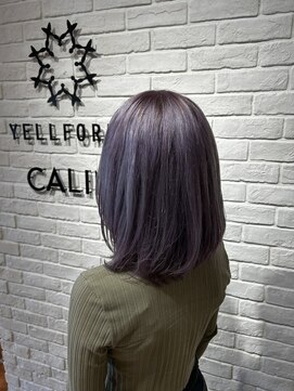 ヘア スパ ビューティー エールフォルム(HAIR SPA BEAUTY YELLFORME) 透明感ラベンダーカラー