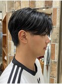 マッシュパーマ/前髪パーマ/センターパート/20代30代40代