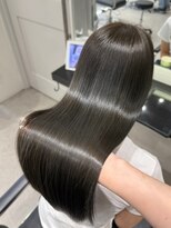 ソヨン 金山店(SOYON)&nbsp;ブリーチなしダブルカラー/透明感カラー/オリーブグレージュ