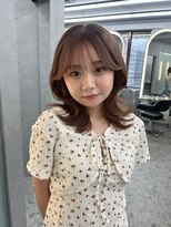 ボタン ハカタ(VOTAN hakata)&nbsp;ピンクベージュカラー/明るめカラー/博多美容室.