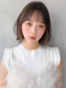 リヤン 表参道(lyann) シースルーバング美髪似合わせカットイメチェン結べるボブ