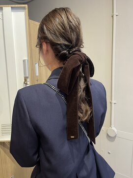 アイヘアー(Ay hair) ヘアアレンジ/ヘアセット/ローポニーテール