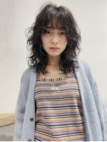 プーネ(puune)&nbsp;ウルフカット/ミディアムレイヤー/こなれパーマ