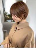 大人ショートヘア/ハイライトカラー/イルミナカラー[国分寺]3590