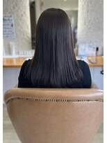 ヘアメイクアモーレ 光の森店(Hair Make Amore)&nbsp;美髪再生トリートメント×ブルーグレージュ