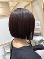 スピンヘアーフラッフィ 茨木(Spin hair fluffy)&nbsp;切りっぱなしボブ