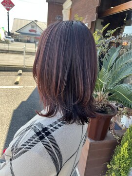 ヘアーシエスタ ルッチ(hair siesta. Rucci) ミディアムレイヤー☆