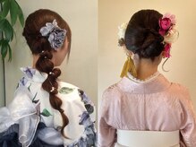 カット イン シルバーの雰囲気（着付け、ヘアセットもお任せ！お電話でお問い合わせください。）
