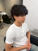 フェノメノン 栄(PHENOMENON) メンズカット/マッシュ/波巻きニュアンスパーマ