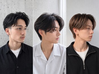 フラッグ ヘアー 天神西通り店(Flag HAIR)の写真/【メンズ特化サロン】メンズのお洒落をトータルサポート★印象を決める眉カットで清潔感溢れるスタイルに◇