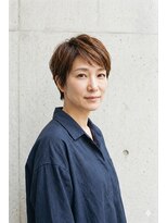 シエル ヘアーメイクアップ(CieL hair make up)&nbsp;ベリーショート×オレンジブラウン