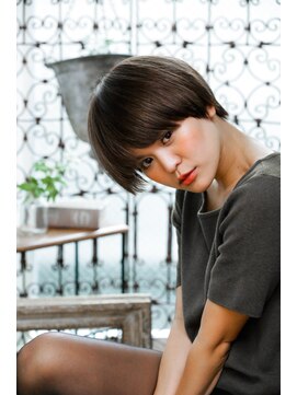 メルクマール(MERKMAL) ジェンダーレスな小顔マッシュ。