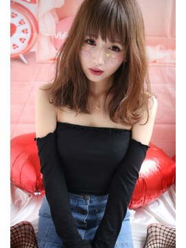 マーリャヘアー(mallia hair) ゆるふわアッシュグレージュセミロングｂｙ塚本あつし