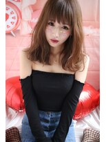 マーリャヘアー(mallia hair) ゆるふわアッシュグレージュセミロングby塚本あつし