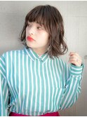 ゆるふわミックス巻き ヴェールウエーブ 切りっぱなしボブ☆