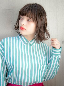 ルティア(Lutia) ゆるふわミックス巻き ヴェールウエーブ 切りっぱなしボブ☆