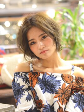 マリオ ヘアー デザイン(MARIO HAIR DESIGN) ゆるリラックスショートボブ