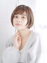 アピューズ ヘアー 三宮(Apiuz Hair) Apiuz Hair　透明感あふれるストレートボブ