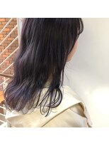 キー(kii)&nbsp;ラベンダーグレー　ブリーチカラー  福岡　天神　薬院