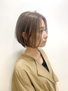アッド バイ ケーツー(add by K-two) ハイトーンベージュ×ショートボブ【add】