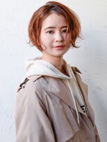 【roijir 表参道 山岸】大人かわいい センターパート ショート