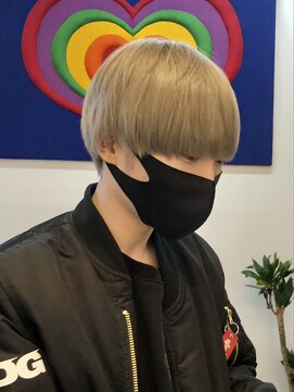 ホープ 渋谷(HOPE) マッシュプラチナブロンド