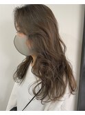 【astar】オリーブベージュ ベージュカラー ハイライト