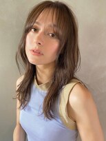 パーク(PARK)&nbsp;【PARK】モカベージュ×アンニュイバング