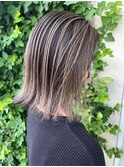 コントラストバレイヤージュ