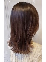 レイミュー 千葉(Lei miu)&nbsp;【Lei橋本】切りっぱなし×ピンクブラウン☆