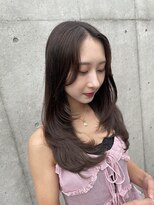 リリアーナ(LILIANA)&nbsp;レイヤー レイヤーカット 韓国 縮毛矯正 髪質改善 ミディアム