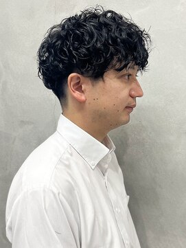 ウクラ バイ レシッド 池袋(uchla by rcid) 韓国マッシュショート☆スパイラルパーマ刈り上げウェーブパーマ