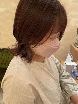 ビュートリアム265(BEAUTRIUM 265) ミディアム/くびれレイヤー/レイヤーカット/顔周りカット/銀座