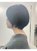 大人可愛い30代40代50ショートボブショート丸みショート