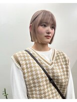 ニール 名古屋 伏見 丸の内(NEELU)&nbsp;【Neelu_misa】ミルクティーベージュ