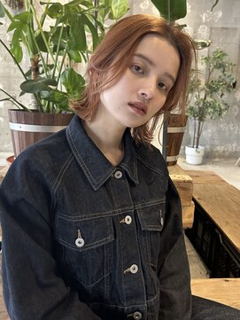 セシルヘアー(CECIL hair) ウルフレイヤー×ベージュカラー　下北沢