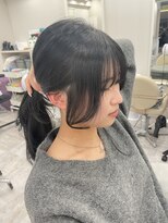 ウルア 吉祥寺店(ULUA)&nbsp;髪質改善 艶髪 韓国風 エギョモリ ブルーブラック 吉祥寺