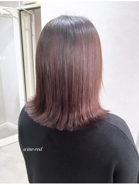 カラークチュール(Color Couture) レイヤーロング/髪質改善/アッシュブラック/グレーベージュ