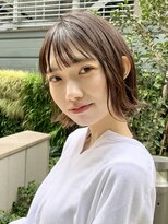 ザザ シンジュク(ZA/ZA shinjuku) 外ハネカジュアルボブ/春スタイル