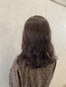 【Yunoka限定】カット+プレミアムカラー+ヘッドスパ+トリートメント￥12500
