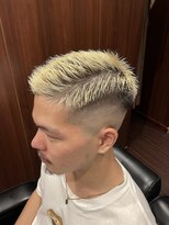 ヒロギンザ 田町店(HIRO GINZA)&nbsp;スキンフェード×メッシュ