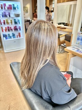 リシェールグリーン 越谷花田店(RICHAIR GREEN) カール/セミディ/シアーカラー/姫カット/北越谷